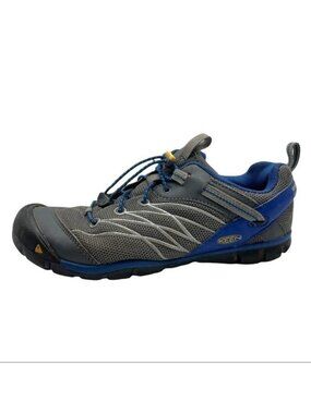 KEEN Chandler CNX Trail Shoe Youth Size 6 Gray Blue Silver Outdoor